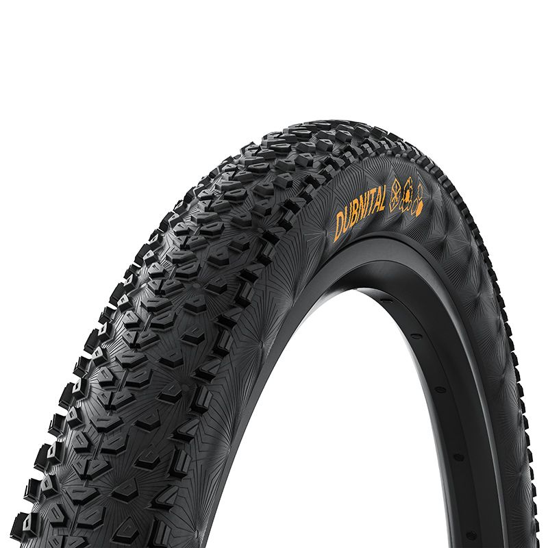 Cubierta Continental Dubnital Trail 27.5X2.20 Compuesto Rapid Tubeless Ready Plegable Negro