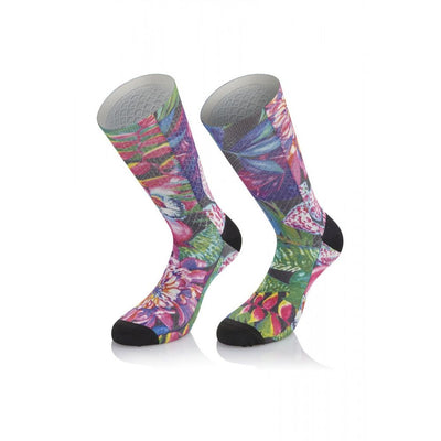 Calcetines Mb Wear Fun H17 Flores Tropicales