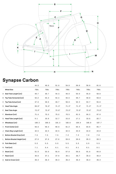 Synapse Carbon 2 SmartSense Cannondale 2025 Copper Ore #8