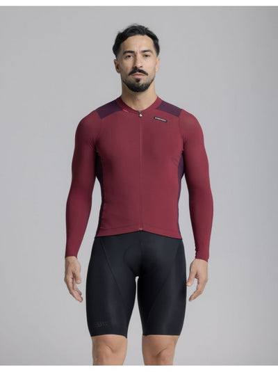 Etxeondo Maillot Alde M/L Color Edition Granate/Vino #3