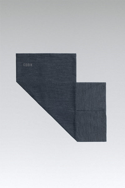 Bandana Merino Moonbah Solid Gobik Unisex Graphite