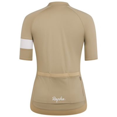 Maillot Rapha Core Mujer Tan/White #2