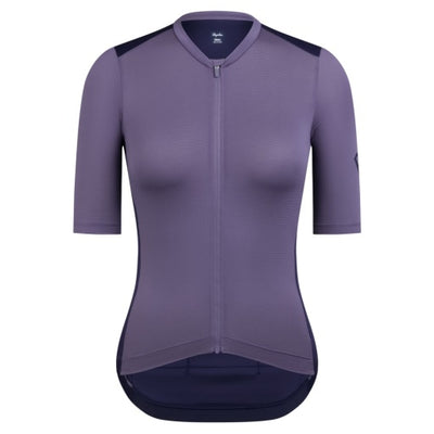 Pro Team Maillot Entrenamiento Rapha Mujer Dusted Dusted Lilac/Navy Purple
