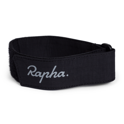 Correa Tobillo Rapha Negro/Silver Reflective