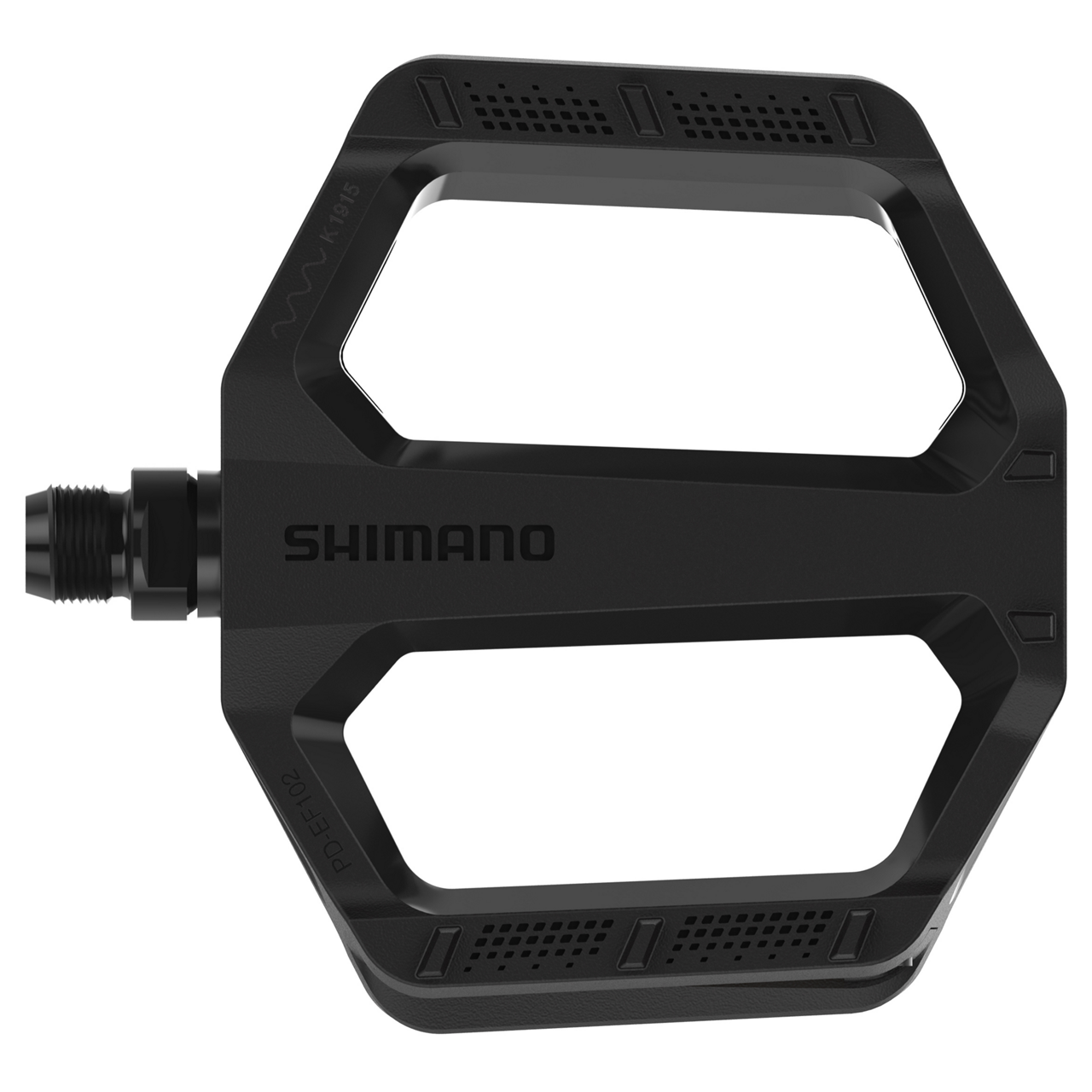 Pedales Plataforma Shimano PD-EF102 Negro #2